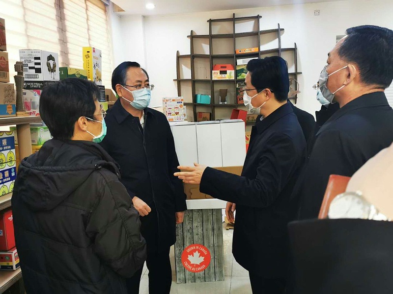 市委常委、統(tǒng)戰(zhàn)部部長王久軍到城陽區(qū)調(diào)研臺資企業(yè)復工復產(chǎn)情況