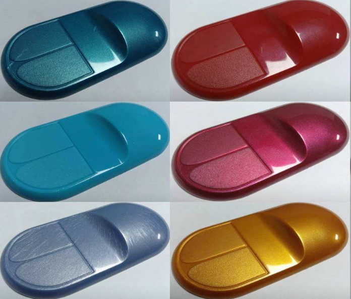 免噴涂色板--中新華美改性塑料