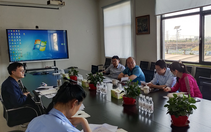 城陽區(qū)工信局走訪慰問青島中新華美公司